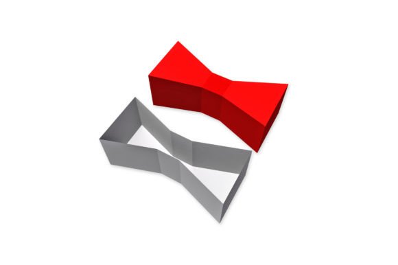 3D SVG Bow Tie Favor Design for Local Business Branding and Packaging