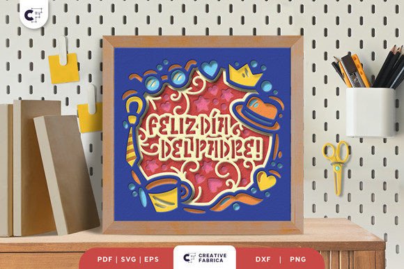 Feliz Dia Del Padre 3D SVG: A Festive Design for Father’s Day Branding