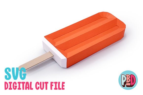 Orange Creamsicle 3D SVG Shape Review for Design Projects