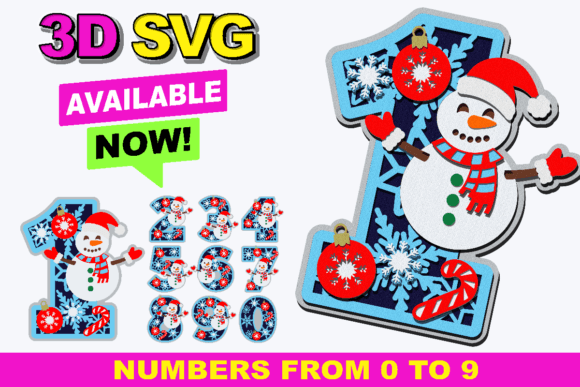 Snowman Numbers 3D SVG Review: A Practical Take